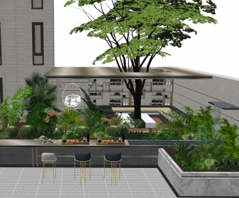 Modern Courtyard/landscape-ID:634033928