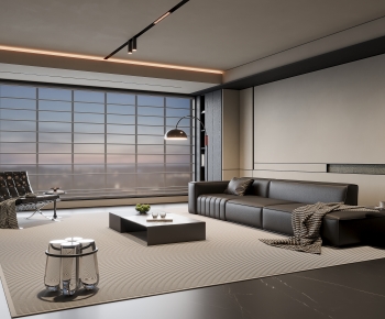 Modern A Living Room-ID:537226926