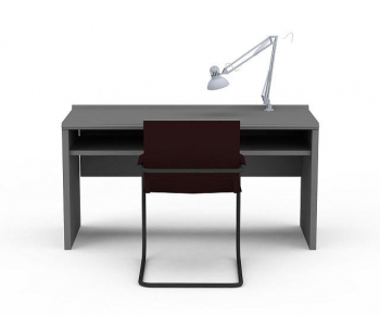 Modern Computer Desk And Chair-ID:515618095