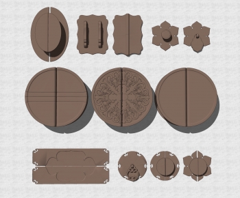 Chinese Style Door Handle-ID:621396064