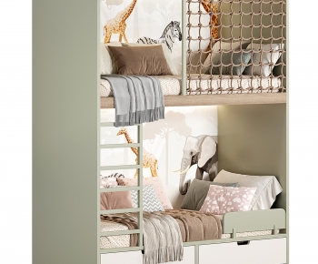 Modern Bunk Bed-ID:609091042