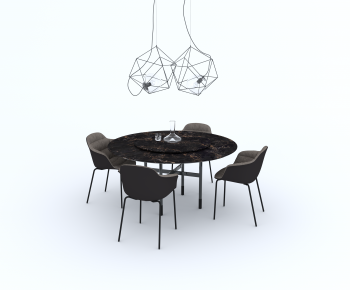 Modern Dining Table And Chairs-ID:511140884