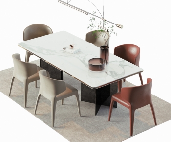 Modern Dining Table And Chairs-ID:141915086