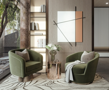 Modern Single Sofa-ID:592158087