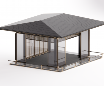 New Chinese Style Pavilion-ID:100398061