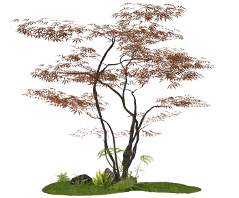 New Chinese Style Plant Landscaping-ID:371587043