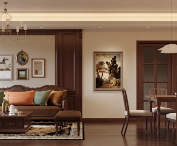 American Style A Living Room-ID:484298947