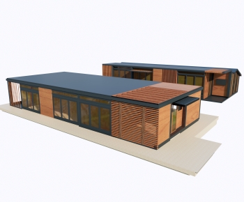 Modern Architecture Of Artistic Style-ID:935240989