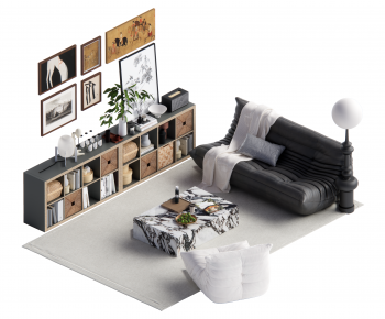 Modern Sofa Combination-ID:817791948