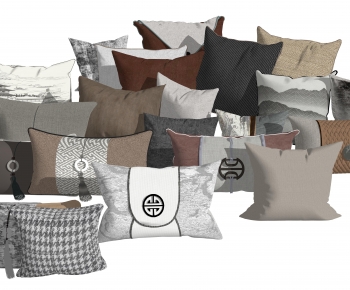 New Chinese Style Pillow-ID:604341067