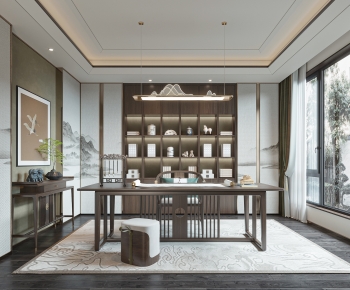 New Chinese Style Study Space-ID:495319472
