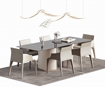 Modern Dining Table And Chairs-ID:114217047