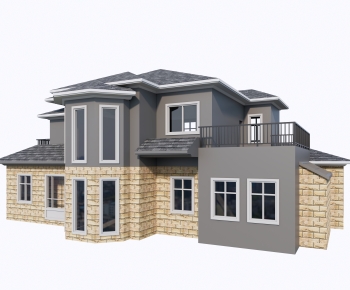 European Style Detached Villa-ID:597877039