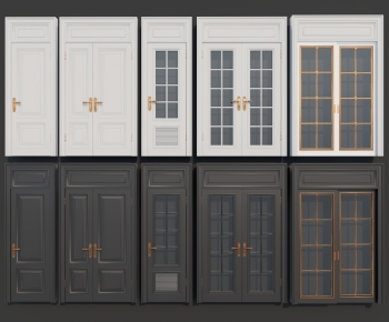 European Style Single Door-ID:500272998