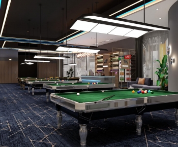 Modern Billiard Room-ID:916352998