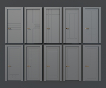 Modern Single Door-ID:845158105