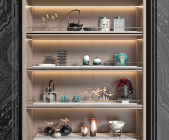 New Chinese Style Decorative Set-ID:736183884