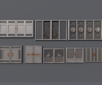 New Chinese Style Gate-ID:977607011