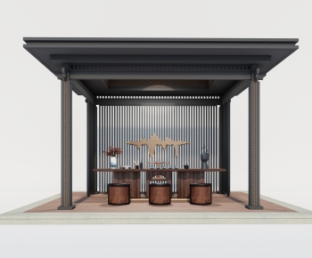 New Chinese Style Pavilion-ID:602926975