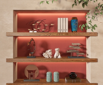 New Chinese Style Decorative Set-ID:593666081
