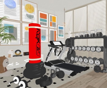 Modern Fitness Equipment-ID:194365029