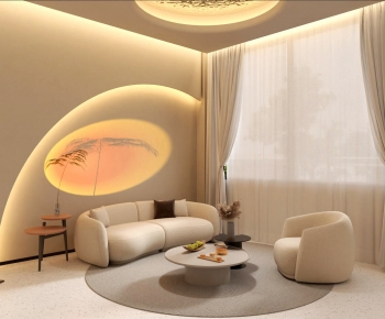 Modern A Living Room-ID:884630925