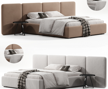 Modern Double Bed-ID:594183922