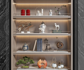 New Chinese Style Decorative Set-ID:999290912