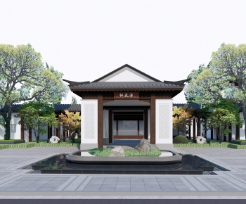 New Chinese Style Pavilion-ID:254391914