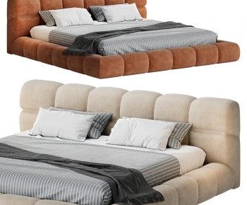 Modern Double Bed-ID:558985955
