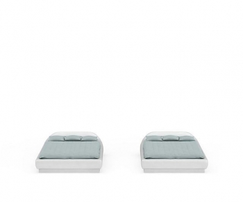 Modern Double Bed-ID:693459035