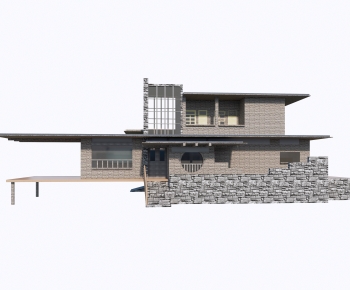 Modern Architecture Of Artistic Style-ID:714982033