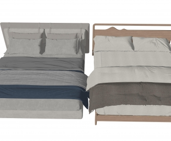 Modern Double Bed-ID:237569834