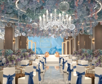 Modern Banquet Hall-ID:985271935
