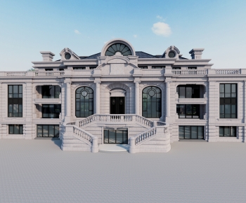 European Style Detached Villa-ID:876576901