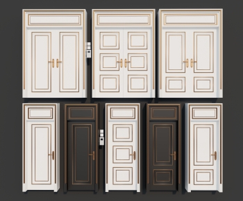 European Style Double Door-ID:299364093