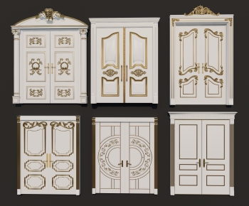 European Style Double Door-ID:458376883
