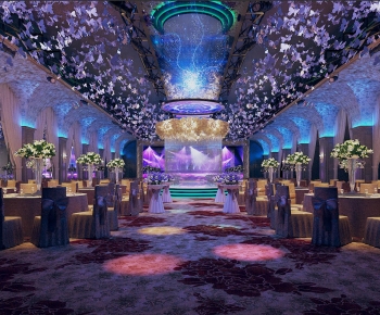 Modern Banquet Hall-ID:808990071