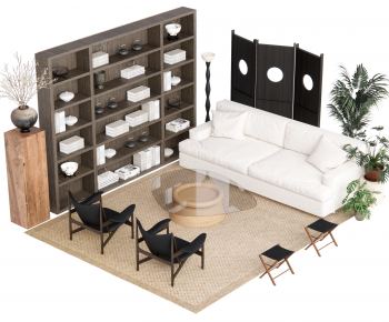 Modern Sofa Combination-ID:702425007