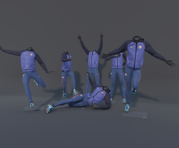 现代服装模特组合-ID:917161944