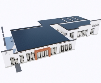 Modern Architecture Of Artistic Style-ID:730240117