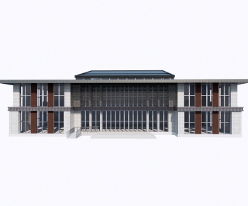 Modern Architecture Of Artistic Style-ID:612598904