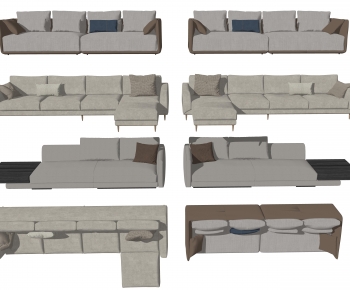 Modern Multi Person Sofa-ID:437908894