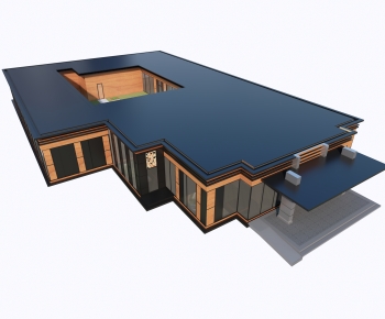 Modern Architecture Of Artistic Style-ID:873128897