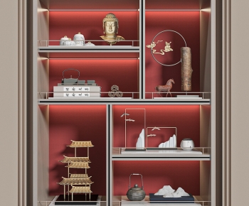 New Chinese Style Decorative Set-ID:589322099