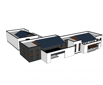 Modern Architecture Of Artistic Style-ID:503460889