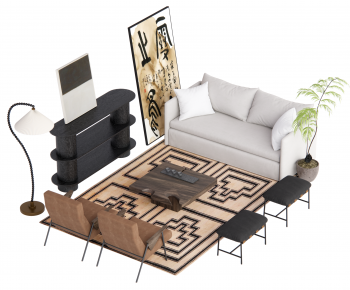 Modern Sofa Combination-ID:582400088