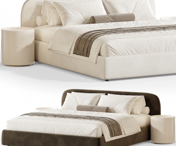 Modern Double Bed-ID:276907925
