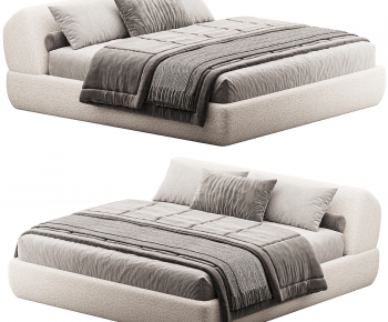 Modern Double Bed-ID:984879973