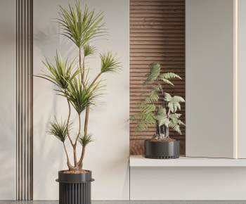 Modern Potted Green Plant-ID:167990928